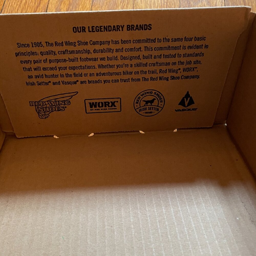 Red Wing BNIB Men's 11.5 USA Made Readiflex Steel Toe Work Shoe Safety Boot. - Picture 7 of 12